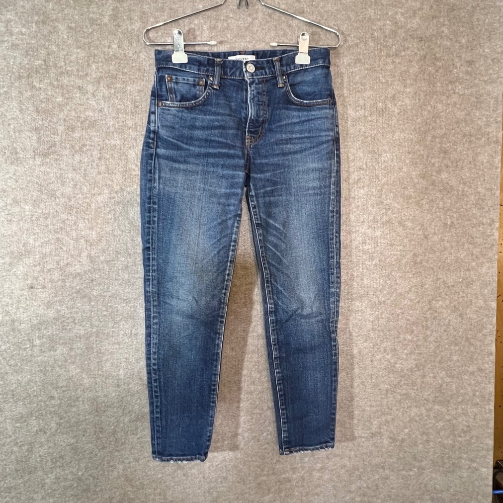 MOUSSY VINTAGE Jeans Women 26 Blue Distressed Skinny Denim Casual Minimalist